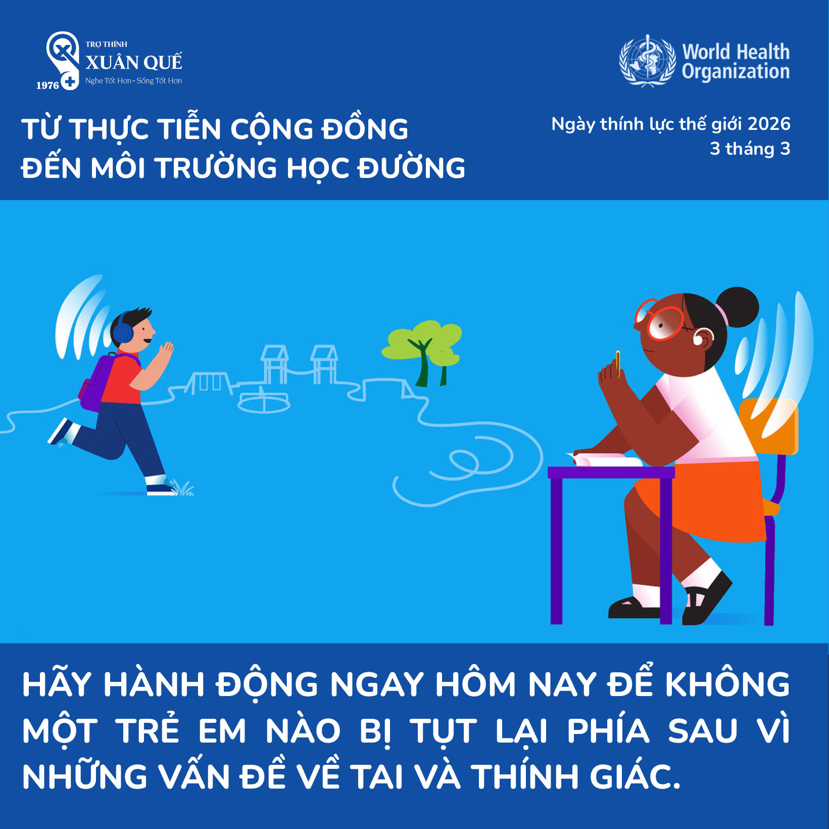 Ngày thính lực thế giới 3/3/2026